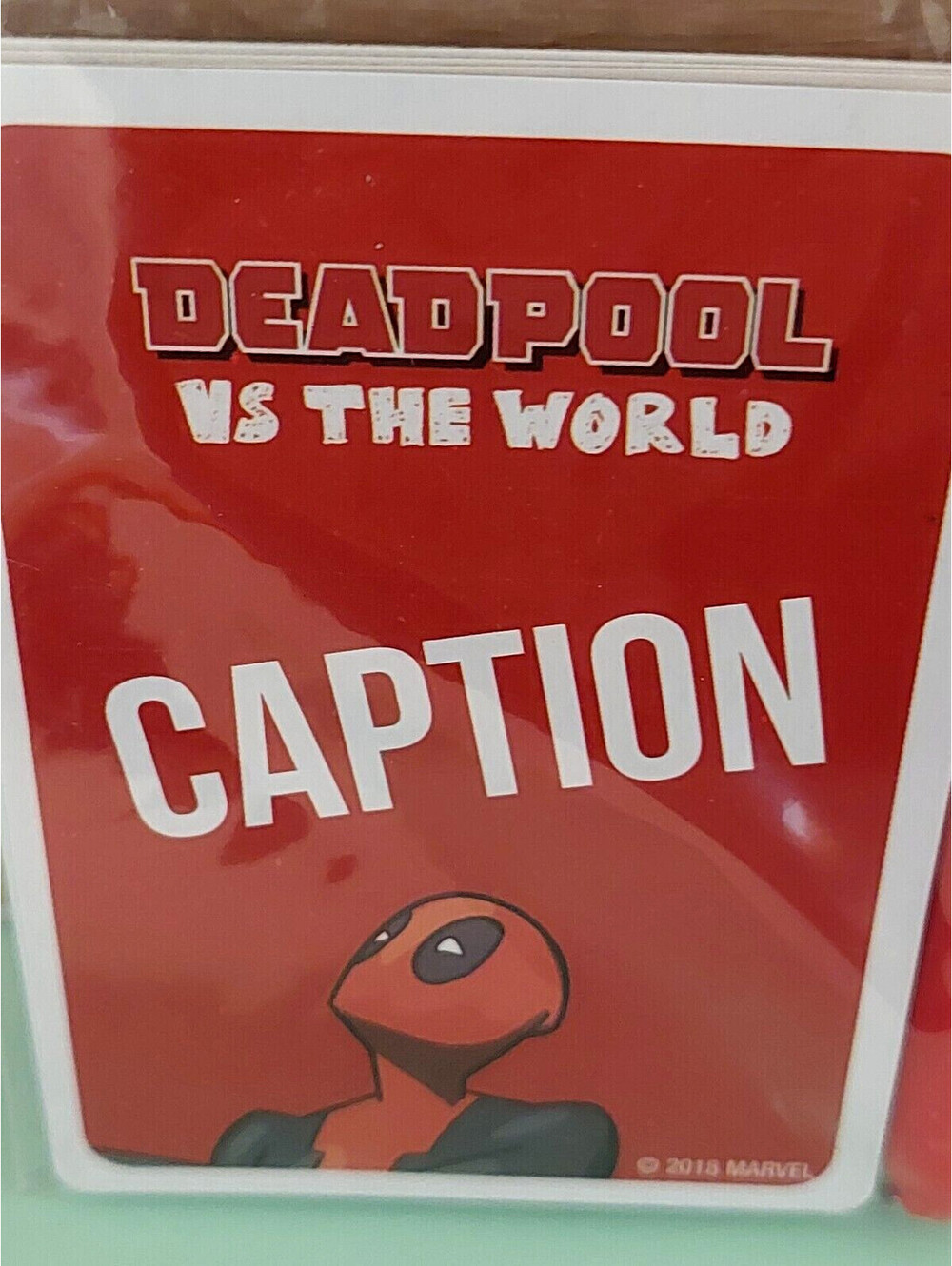 Deadpool vs The World Caption Party Game Promo Pack x2 NEW USAopoly GenCon Promo